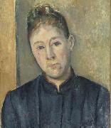 Paul Cezanne, Portrait of Madame Cezanne.